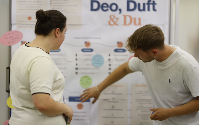 Studierende präsentieren ihre Projekte  Studierende präsentieren ihre Projekte