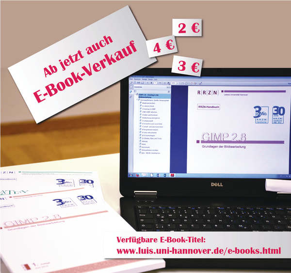 [Translate to English:] Laptop mit E-Book