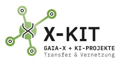 X-KIT Logo des Fraunhofer IESE (GAIA-X und KI-Projekte Transfer und Vernetzung)
