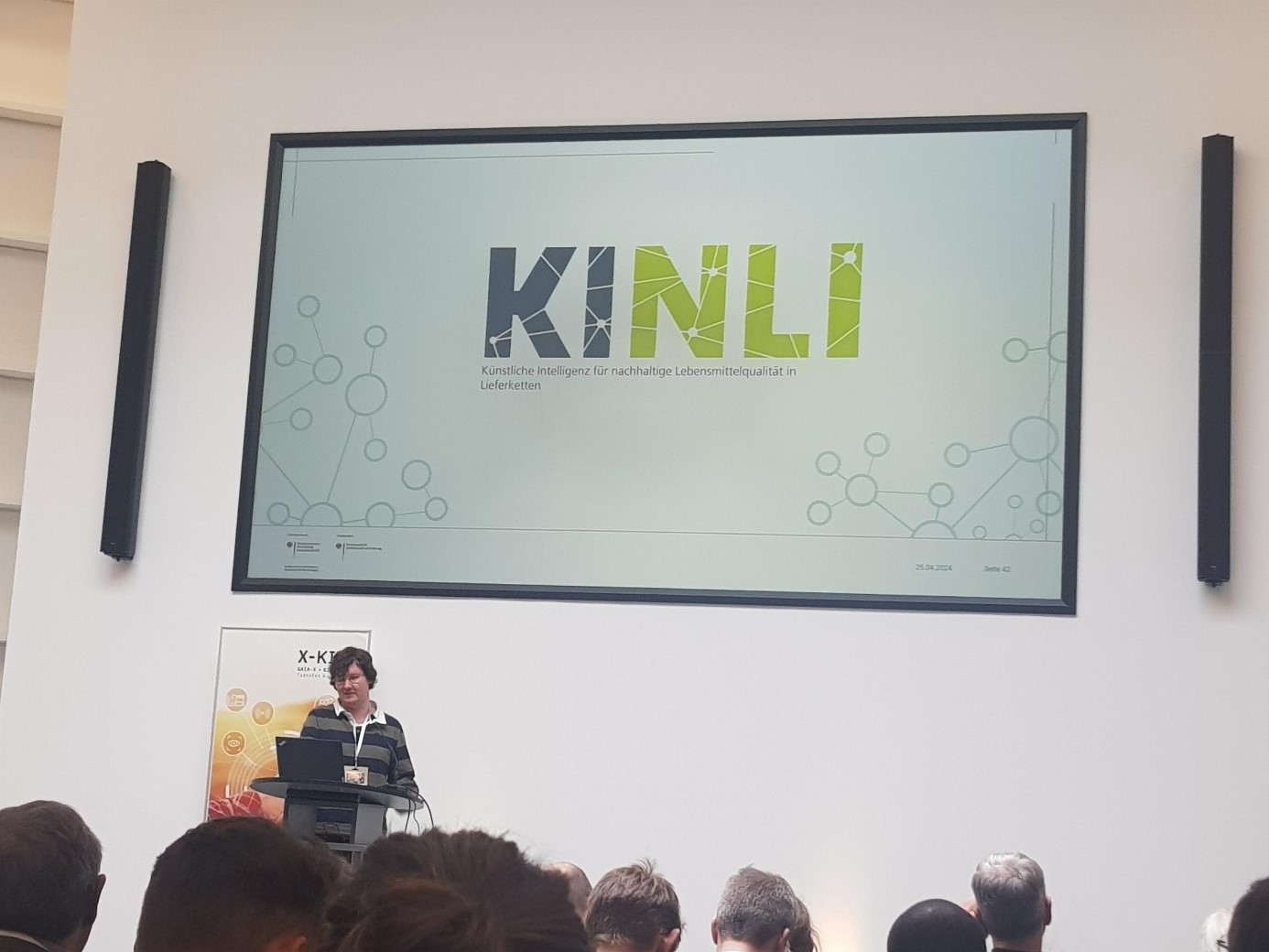 Vortrag des Projektes KINLI bei der X-KIT Veranstaltung