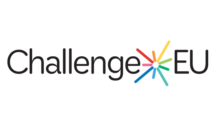 Das Logo der ChallengeEU mit dem Slogan