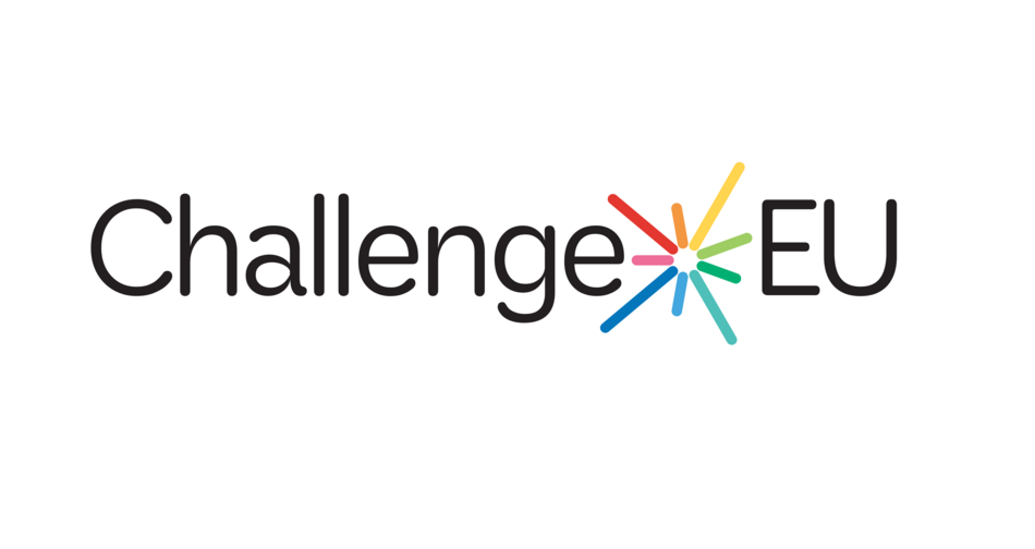 Das Logo der ChallengeEU mit dem Slogan