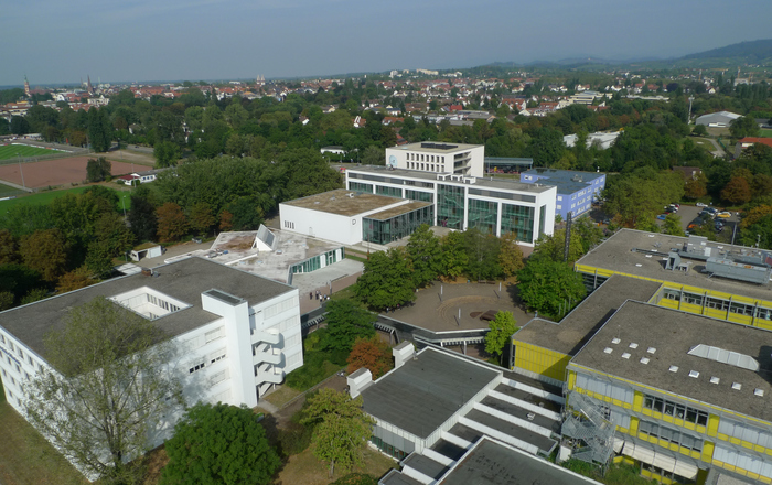 Luftbild vom Campus Offenburg