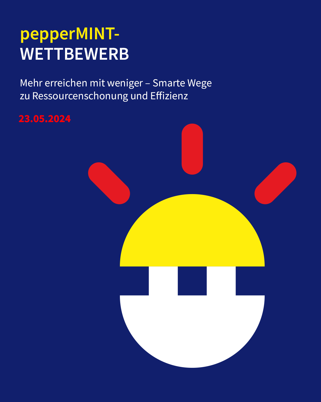 Plakat pepperMINT-Wettbewerb 2025