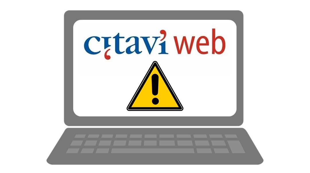 CitaviWeb nicht mehr zugänglich